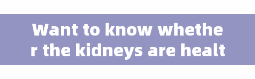 Want to know whether the kidneys are healthy, these 2 major checks must be done, 7 points to remember when checking