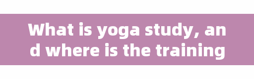 What is yoga study, and where is the training of yoga instructors all over the country? Is yoga expensive to study?