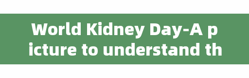 World Kidney Day-A picture to understand the knowledge about kidney disease